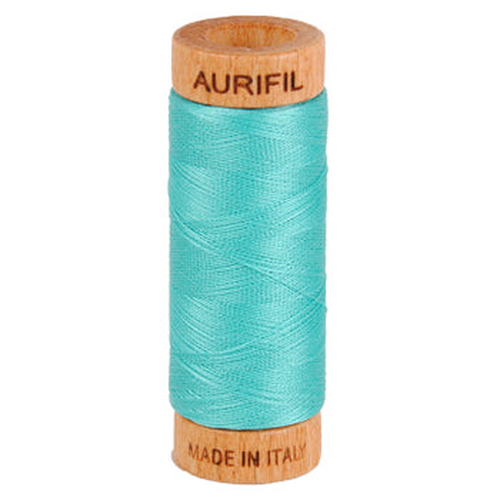 Aurifil embroidery thread spool in Light Jade (1148) - 80wt 274m