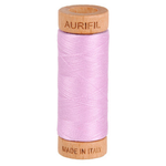 Aurifil embroidery thread spool in Light Orchid (2515) - 80wt 274m