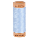 Aurifil embroidery thread spool in Light Robins Egg (2710) - 80wt 274m