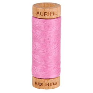 Aurifil embroidery thread spool in Medium Orchid (2479) - 80wt 274m