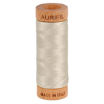 Aurifil embroidery thread spool in Moondust (6725) - 80wt 274m