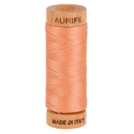 Aurifil embroidery thread spool in Peach (2215) - 80wt 274m