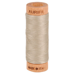 Aurifil embroidery thread spool in Rope Beige (5011) - 80wt 274m
