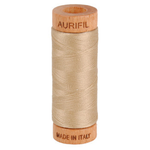 Aurifil embroidery thread spool in Sand (2326) - 80wt 274m
