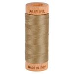 Aurifil embroidery thread spool in Sandstone (2370) - 80wt 274m