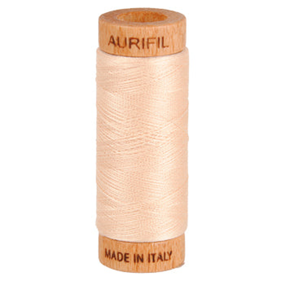 Aurifil embroidery thread spool in Shell (2315) - 80wt 274m