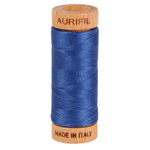 Aurifil embroidery thread spool in Steel Blue (2775) - 80wt 274m