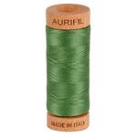 Aurifil embroidery thread spool in Very Dark Grass Green (2890) - 80wt 274m
