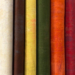  6 fat quarters Moda Grunge autumn colours
