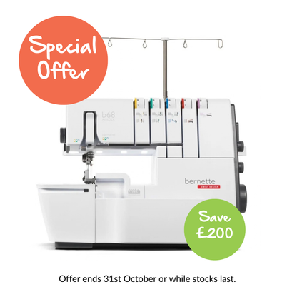 Bernette Airlock b68 Overlocker & Coverstitch Machine