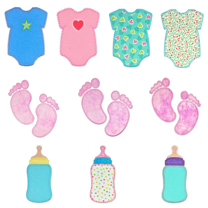 Baby Medley set - Digital Download - craft pattern by V-Stitch Designs
