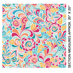 Benartex Amanda Murphy Free Motion Fantasy Sunshine | Fabric - Amanda Murphy