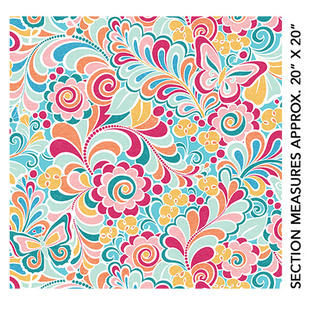 Benartex Amanda Murphy Free Motion Fantasy Sunshine | Fabric - Amanda Murphy