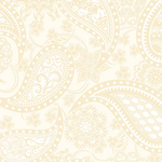 Benartex Amanda Murphy Jubilee Paisley Cream