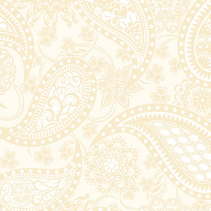 Benartex Amanda Murphy Jubilee Paisley Cream