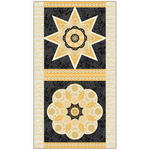 Benartex Amanda Murphy Jubilee Panel Multi 24" x 44" - Amanda Murphy panel for quilting and patchwork