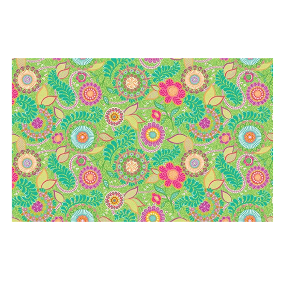 Benartex Amanda Murphy Vibrancy Feature Green - Amanda Murphy