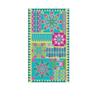 Benartex Amanda Murphy Vibrancy Ruler Panel Green - Amanda Murphy