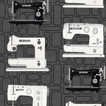Benartex Bernina Vintage Charcoal | Fabric - Amanda Murphy