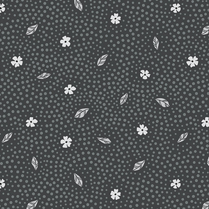 Botanica Floret Steal 0.5m - Benartex fabric for quilting and patchwork