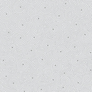 Botanica Swirls Grey 0.5m - Benartex fabric for quilting and patchwork