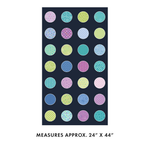 Cityscape Endless Circles Night - Benartex fabric for quilting and patchwork