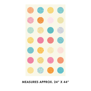Cityscape Endless Circles - Benartex fabric for quilting and patchwork