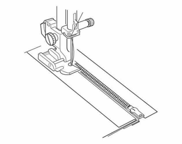 Bernette Double Sided Zipper Foot B33 B35