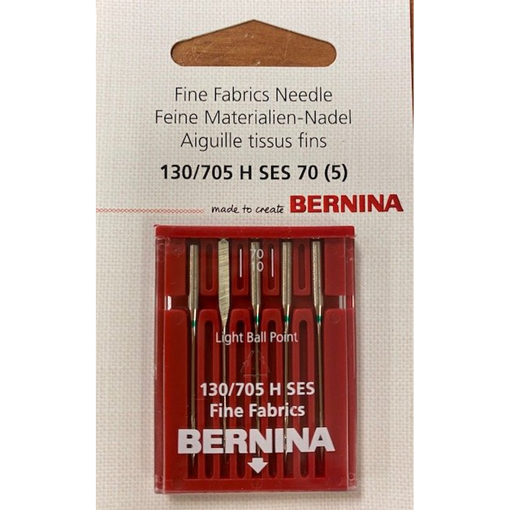 Bernina Light Ball Point needles pack of 5, SES