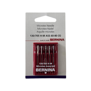 Bernina Microtex Needles - genuine Bernina sewing machine accessory