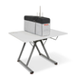 Bernina Q Series Sit Down Dust Cover - genuine Bernina sewing machine accessory - close-up detail