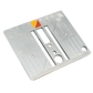 Bernina Straight Stitch & Cutwork Stitch Plate for Classic 2 3 4 5 & 6 Series 5.5mm - genuine Bernina sewing machine acces...