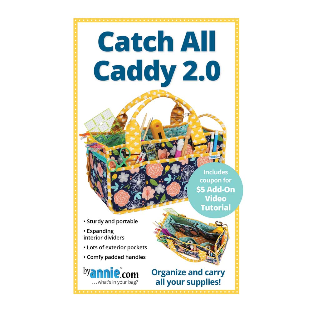 Catch All Caddy 2.0 Pattern - sewing pattern by ByAnnie