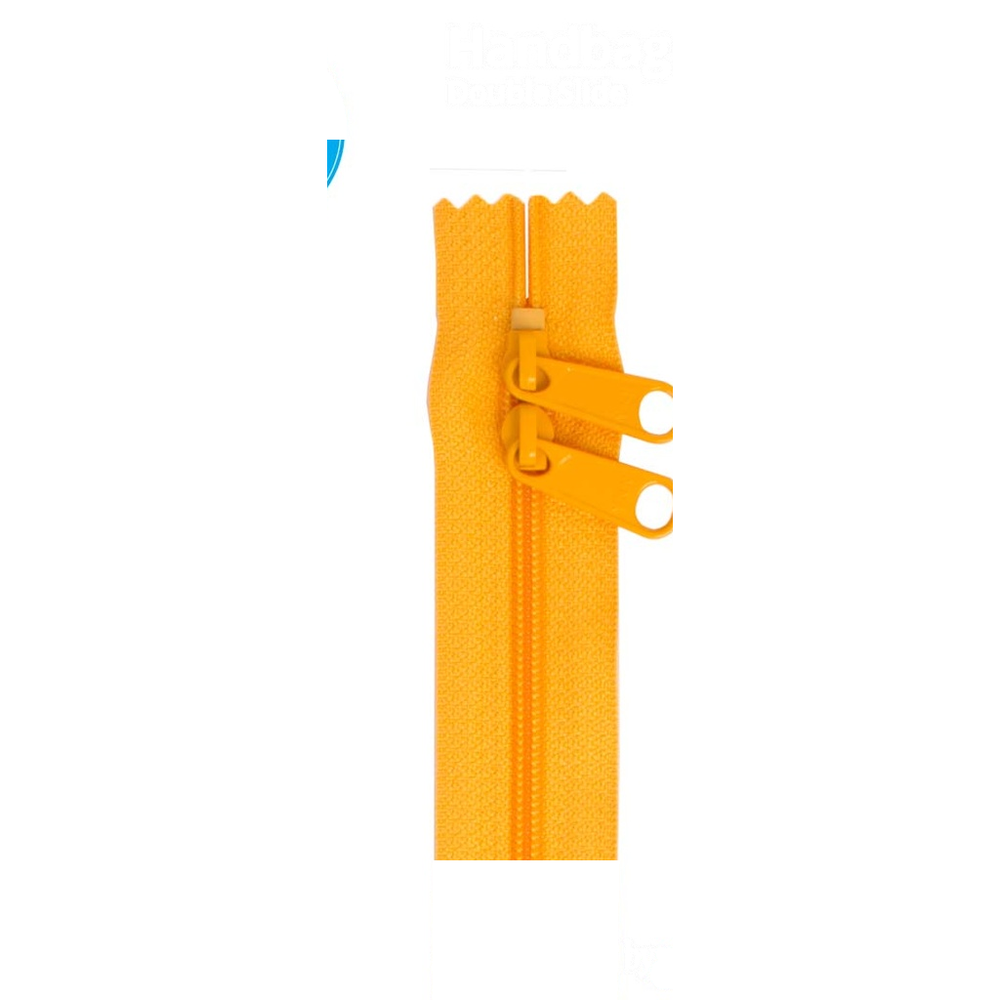 ByAnnie 30 inch double slide bag zipper in Buttercup