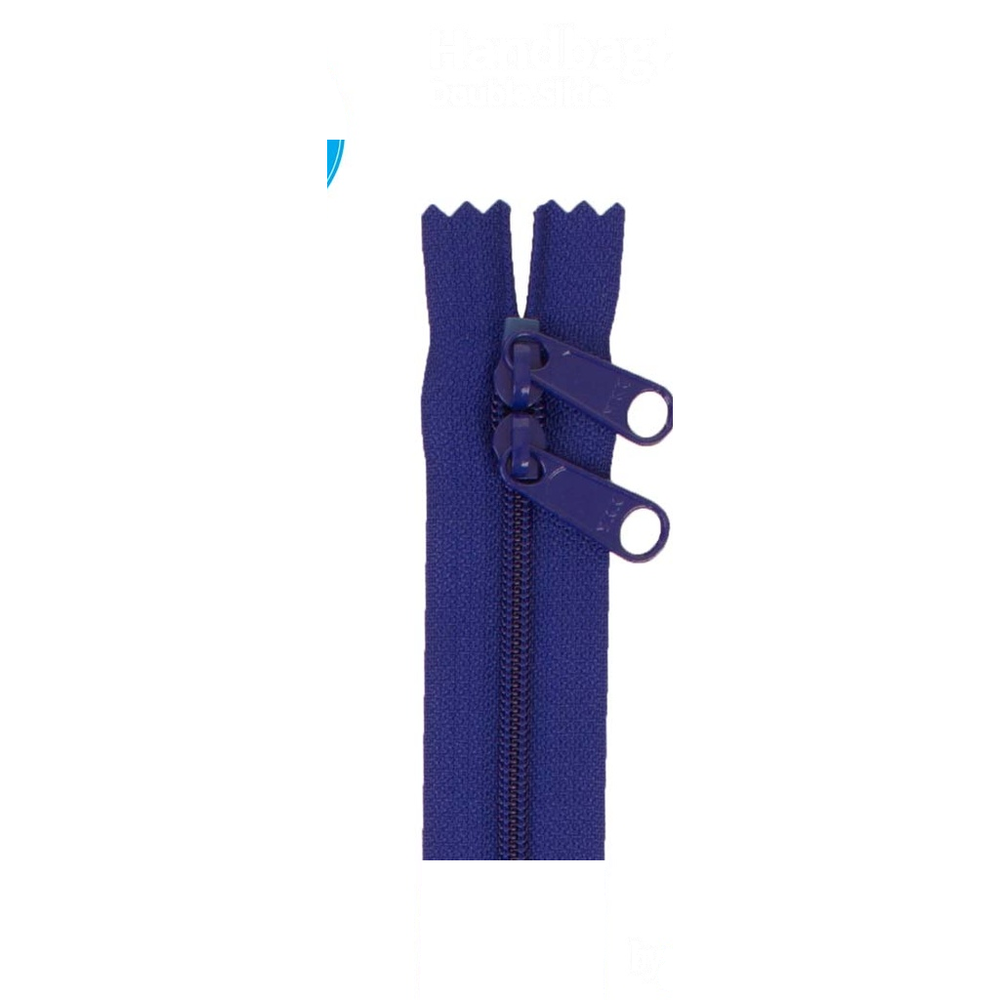 ByAnnie 30 inch double slide bag zipper in Cobalt