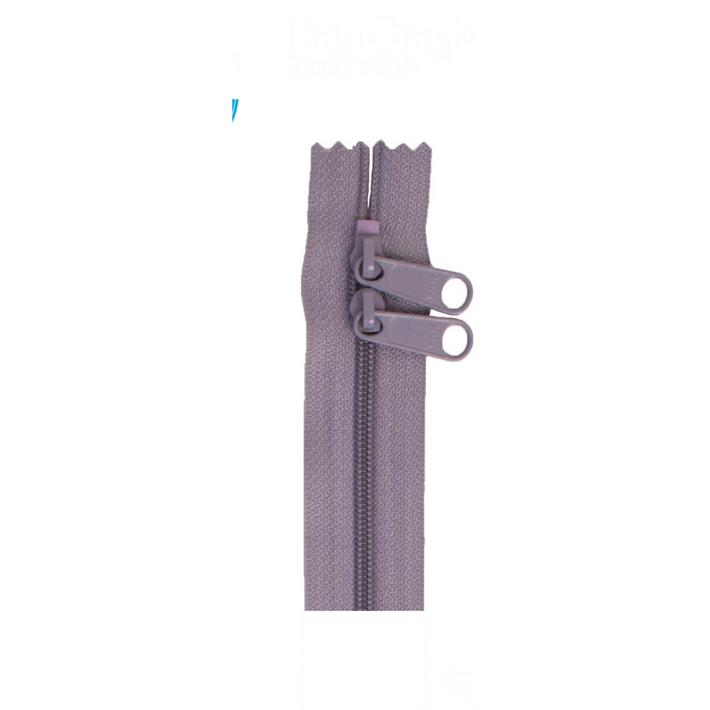 ByAnnie 30 inch double slide bag zipper in Gunmetal