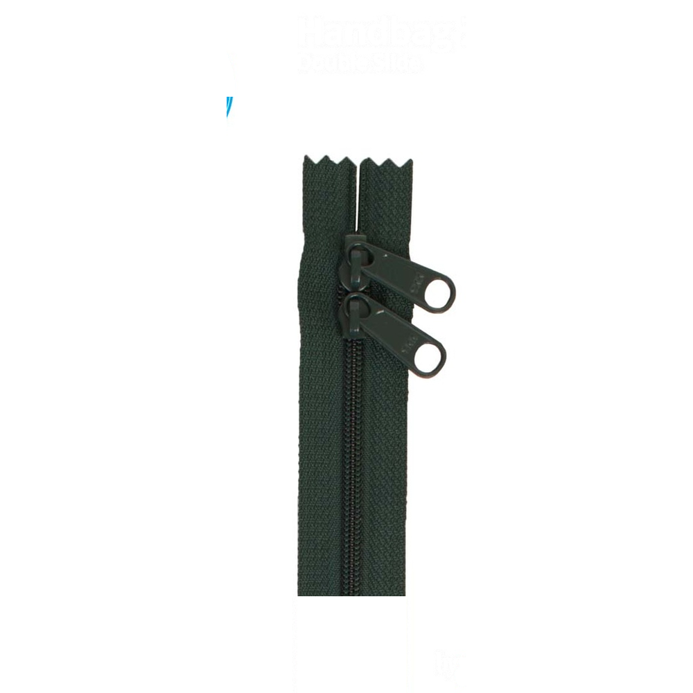 ByAnnie 30 inch double slide bag zipper in Hemlock