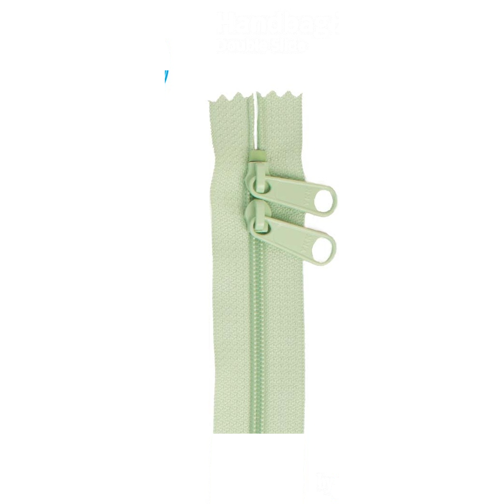 ByAnnie 30 inch double slide bag zipper in Light Mint