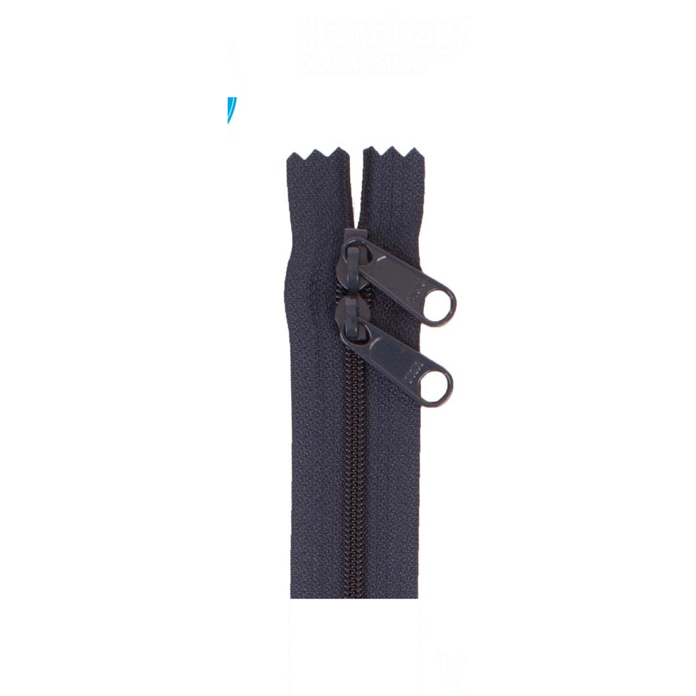 ByAnnie 30 inch double slide bag zipper in Navy