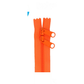ByAnnie 30 inch double slide bag zipper in Pumpkin