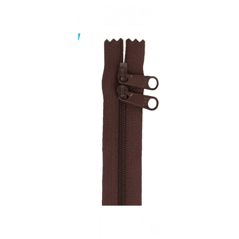 ByAnnie 30 inch double slide bag zipper in Sable