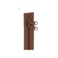 ByAnnie 30 inch double slide bag zipper in Seal Brown