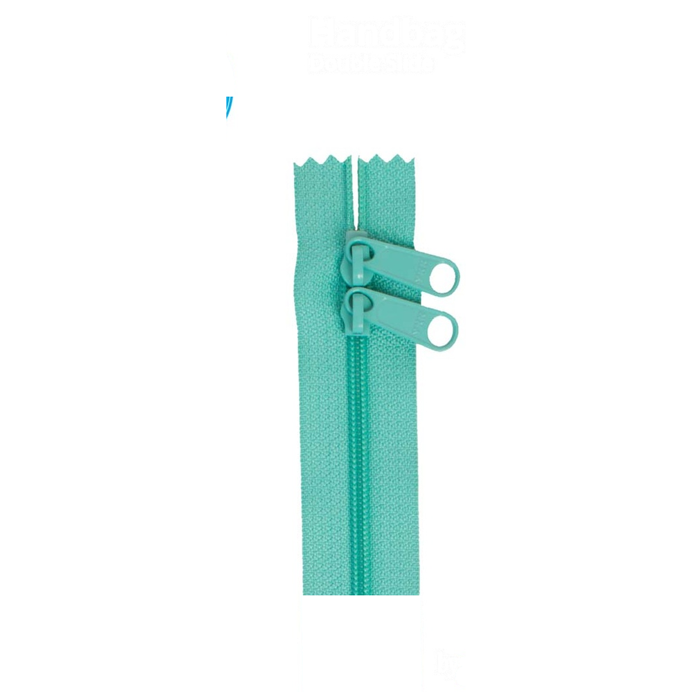 ByAnnie 30 inch double slide bag zipper in Turquoise