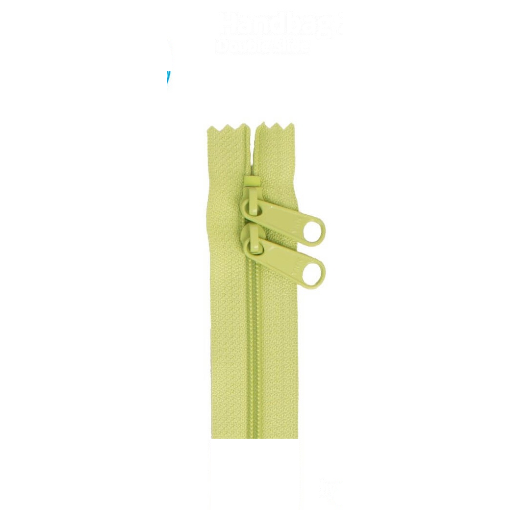 ByAnnie 40 inch double slide bag zipper in Apple Green