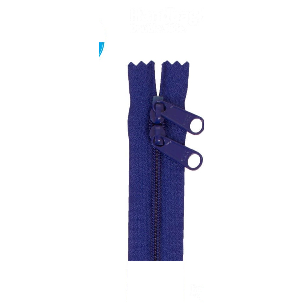 ByAnnie 40 inch double slide bag zipper in Navy