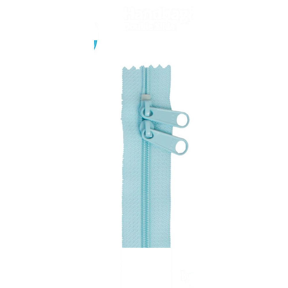 ByAnnie 40 inch double slide bag zipper in Parrot Blue