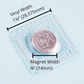 ByAnnie Sew- in Magnet set of 2 - sewing and crafts storage bag - packaging