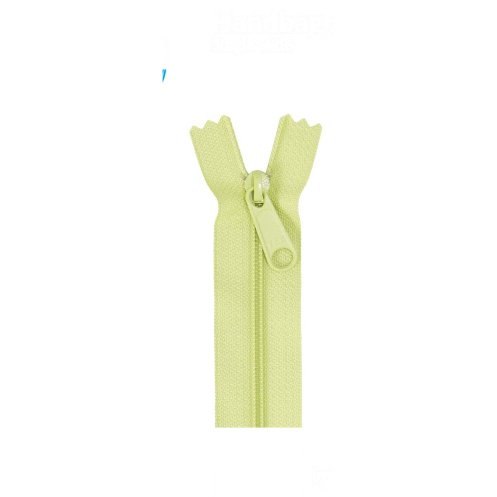 ByAnnie 24 inch single slide bag zipper in Chartreuse