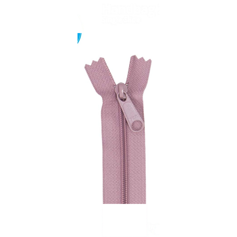 ByAnnie 24 inch single slide bag zipper in Dusty Rose