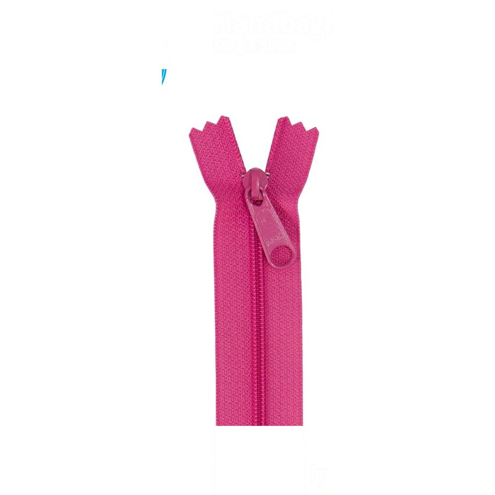ByAnnie 24 inch single slide bag zipper in Raspberry